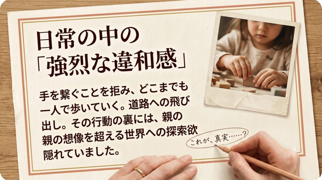 日常の中で感じていた強烈な「生きづらさ」と「違和感」