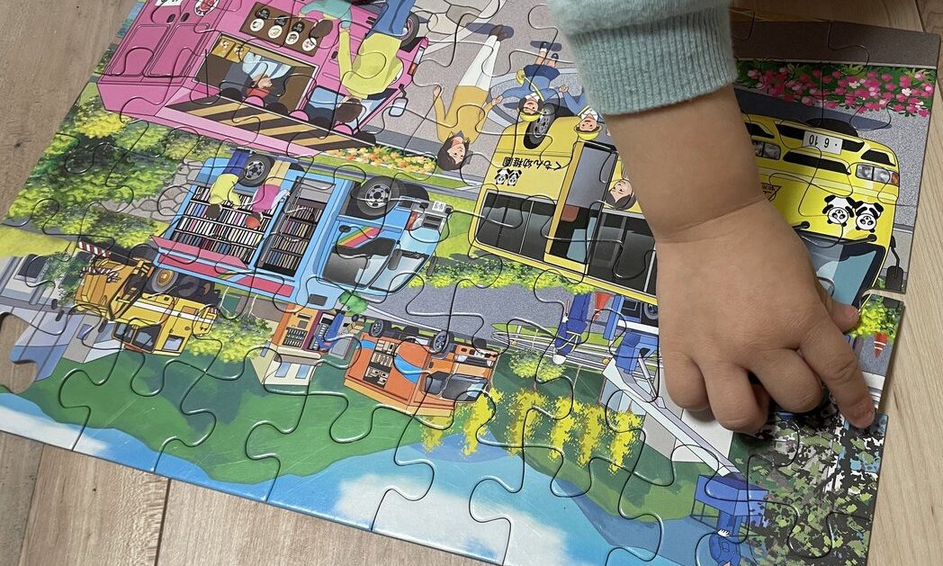 3歳でパズル