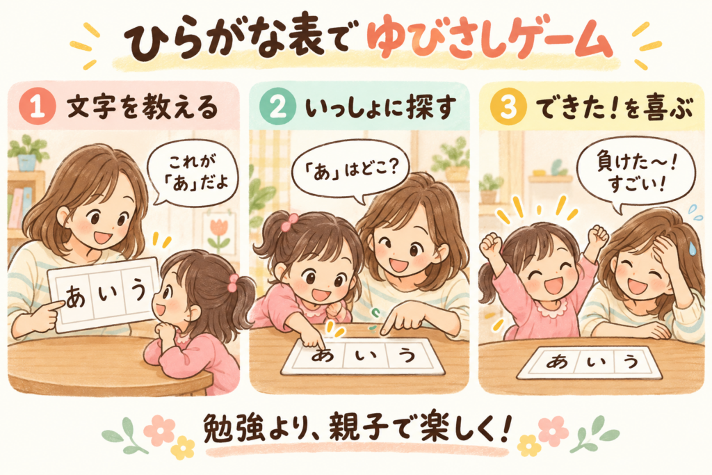 ４歳　ひらがな覚えるゲーム